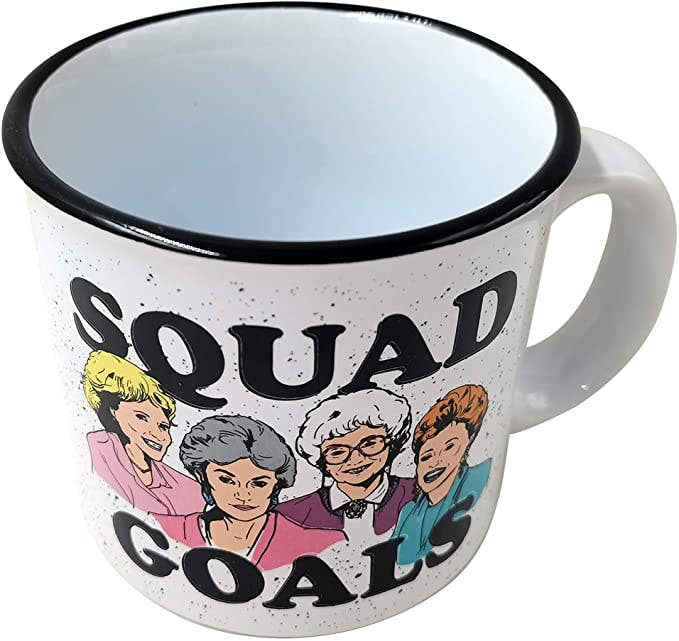 Golden Girls Squad Goals Camper Mug