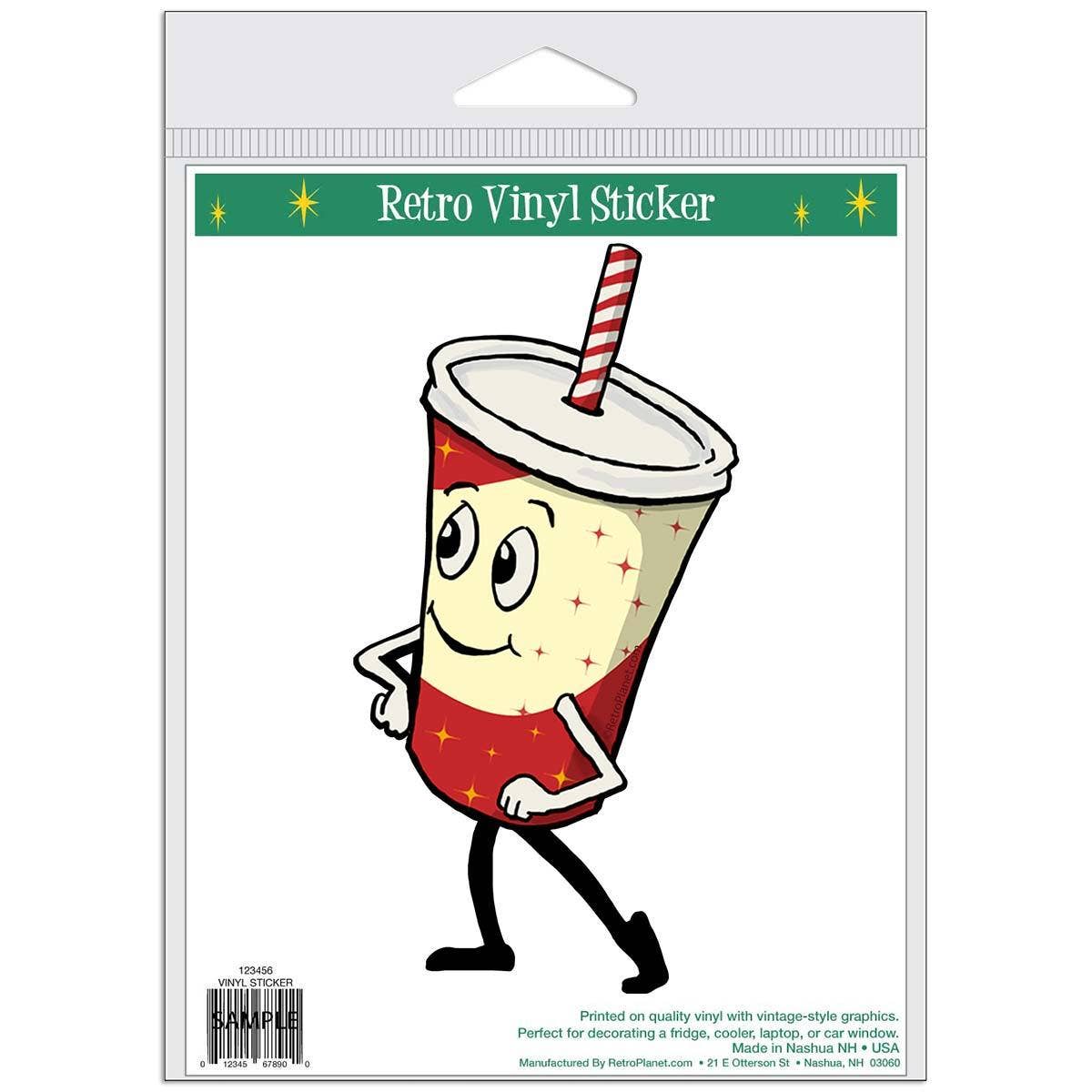 Dancing Soda Pop Sticker