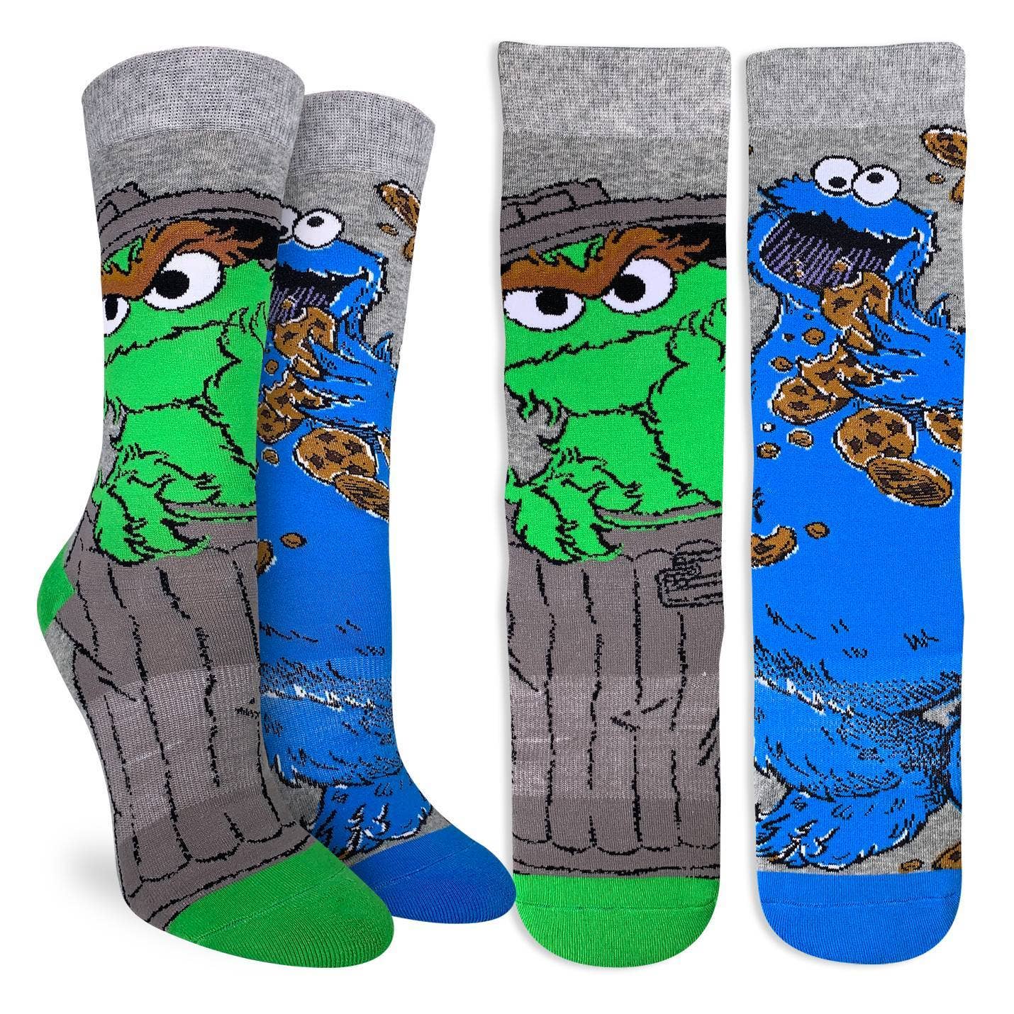 Sesame Street, Oscar and Cookie Monster Socks