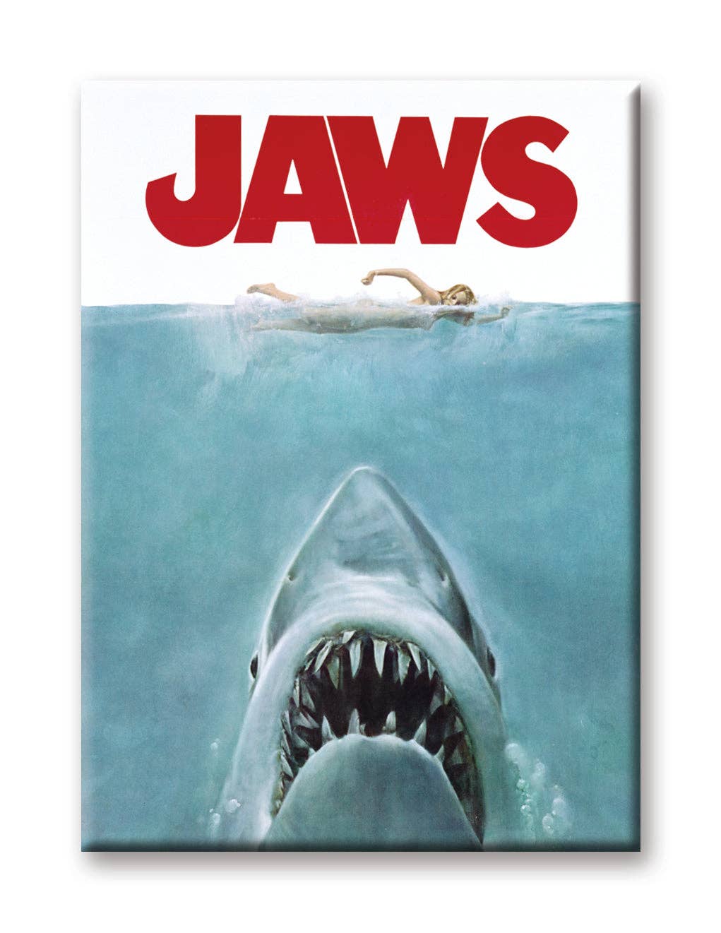 JAWS - Poster Flat Magnet (2.5" x 3.5") officially licensed Jaws magnet