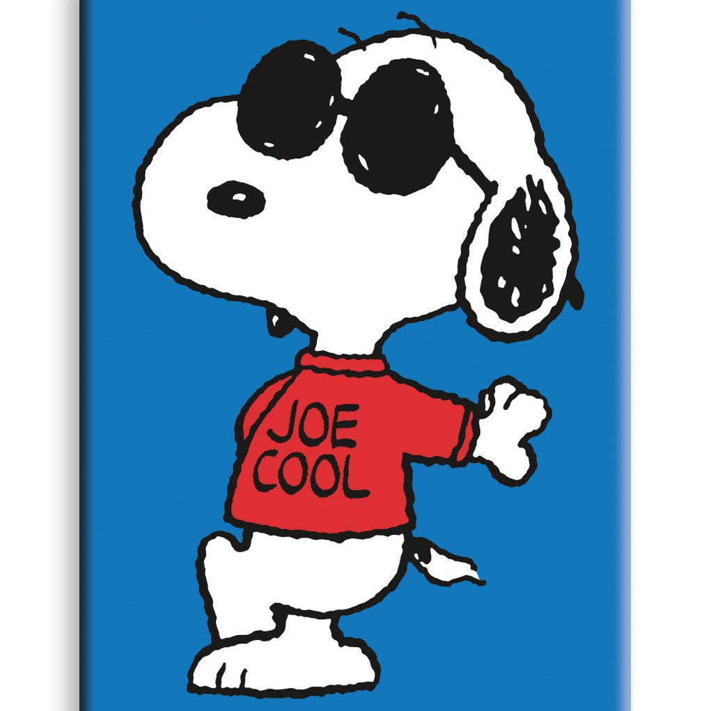 Peanuts Joe Cool - Lean Flat Magnet (2.5" x 3.5") officially licensed Peanuts magnet