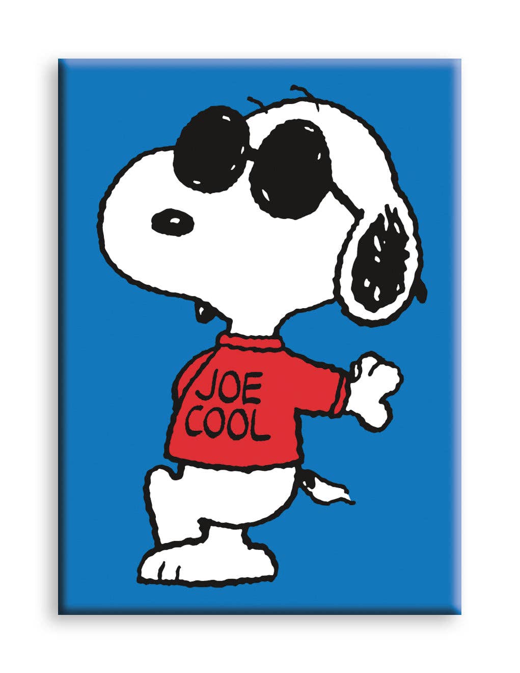 Peanuts Joe Cool - Lean Flat Magnet (2.5" x 3.5") officially licensed Peanuts magnet