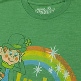 Lucky Charms Retro Rainbow T-Shirt - Green