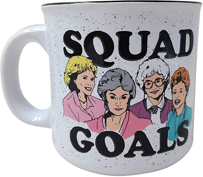 Golden Girls Squad Goals Camper Mug