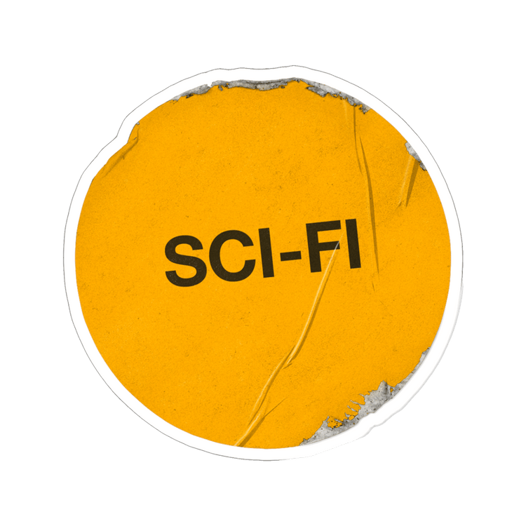 Sci Fi VHS Sticker