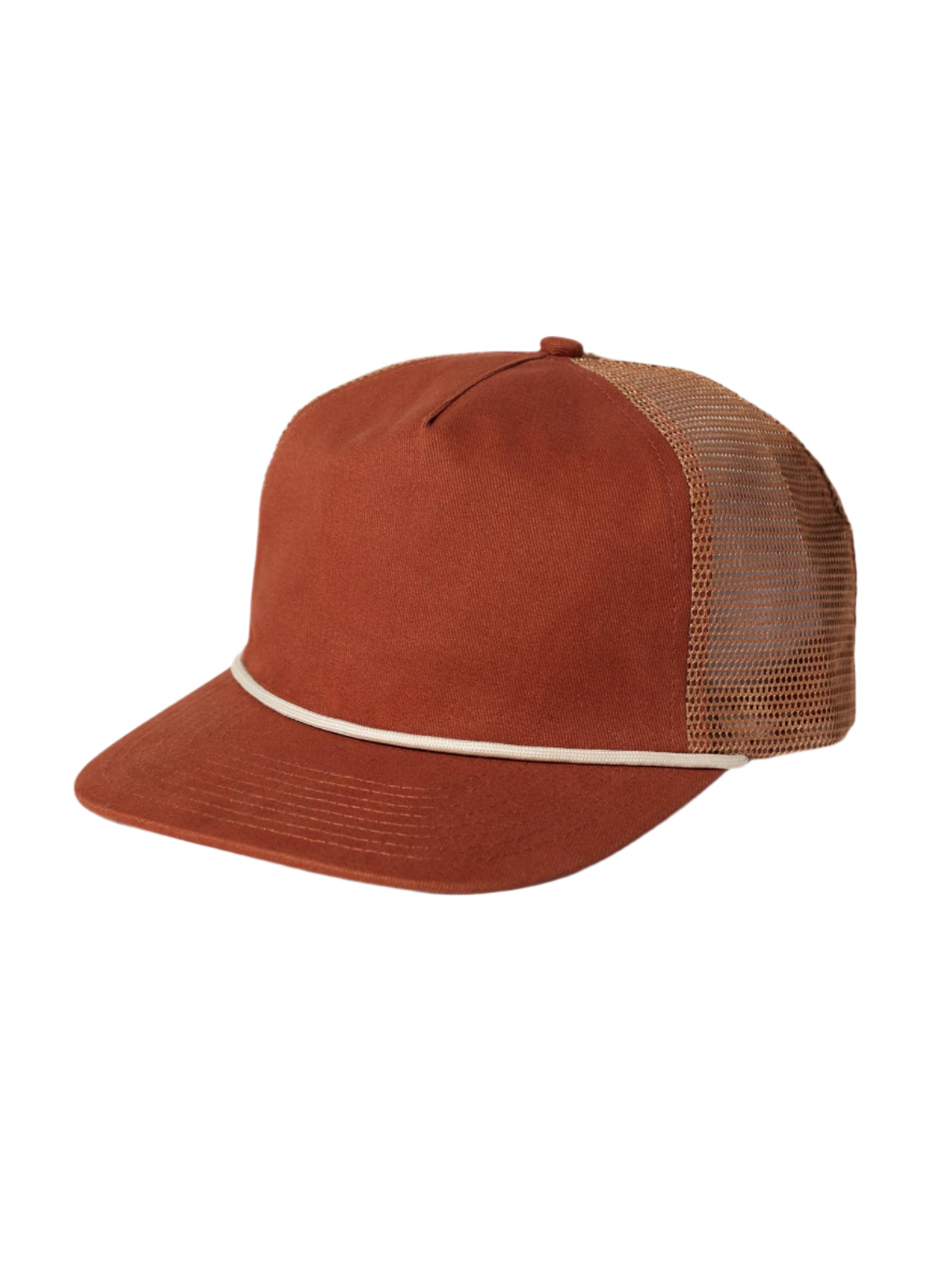 Brushed Cotton Rope Trucker Hat
