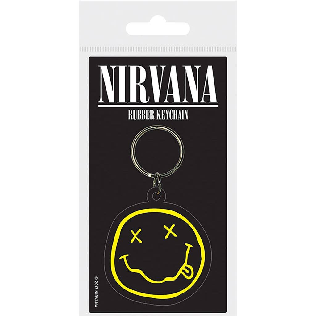 Nirvana (Smiley) Keychain