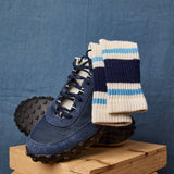 The Retro Stripe: Navy/Col. Blue / One Size