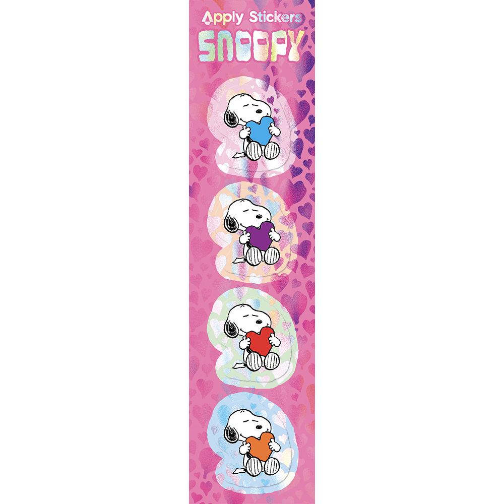 Holo Love Snoopy - Sticker Strip