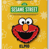 Elmo Face Enamel Pin