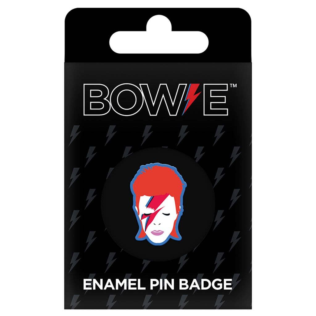 David Bowie (Aladdin Sane) Enamel Pin Badge