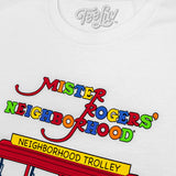 Mister Rogers' Neighborhood Trolley Logo T-Shirt