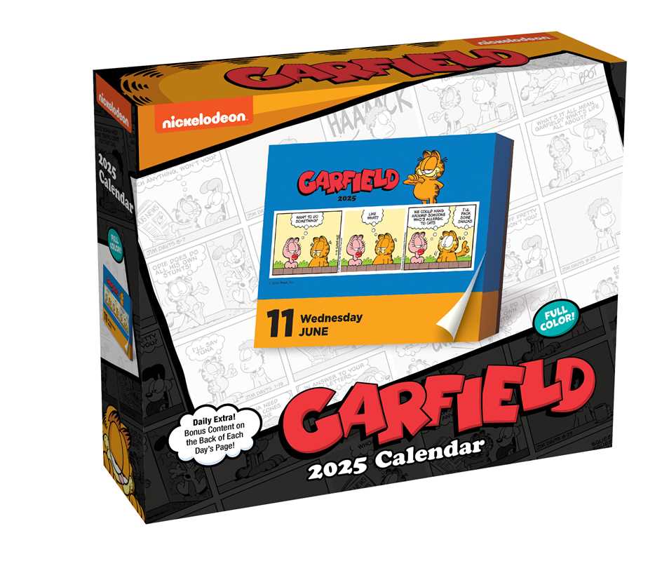 Garfield 2025 Day-to-Day Calendar by Jim  Davis