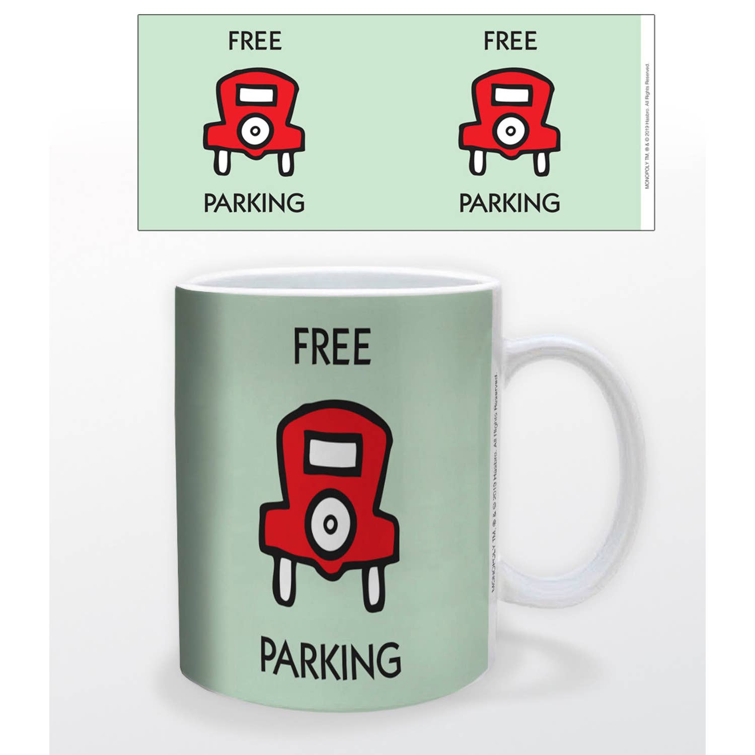 Monopoly Free Parking Mug