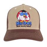 Mr Owl How Many Licks Hat - Tan and Brown