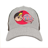 Bazooka Bubble Gum Bazooka Joe Baseball Cap - Gray and Black