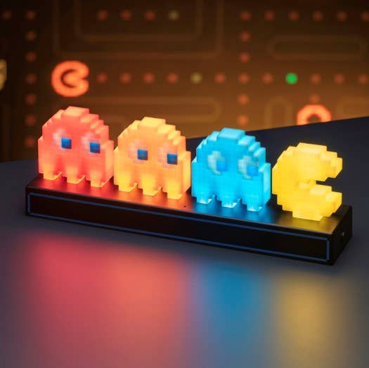 Pac-Man and Ghosts table light officially licensed Paladone
