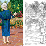 Golden Girls Color-by-Number Book