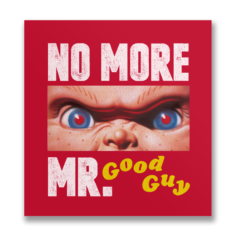 Chucky No More Mr. Good Guy Sticker