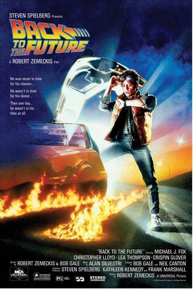 Back To The Future Movie Poster