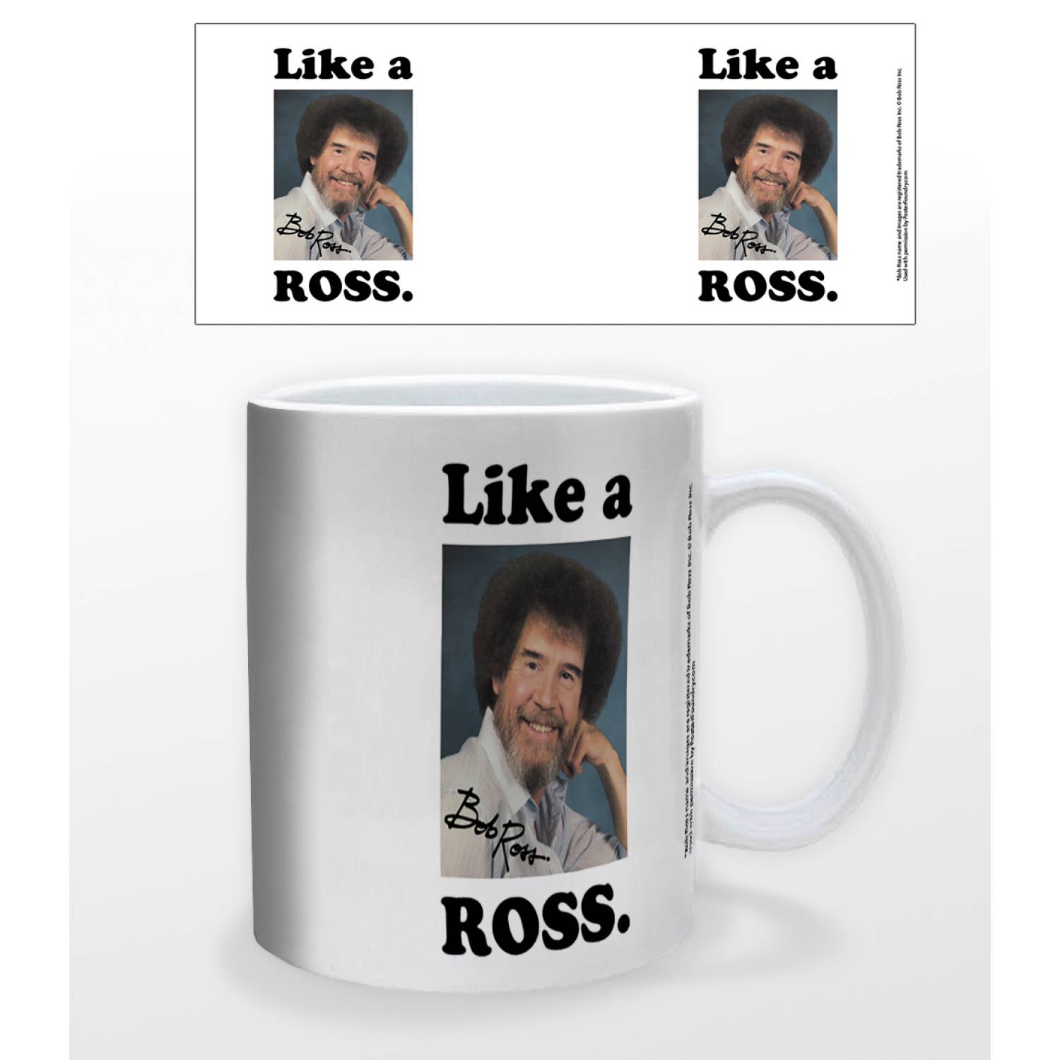 Bob Ross Like a Ross Mug