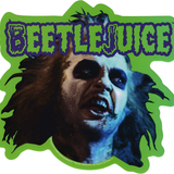 Beetlejuice Face and Logo Sticker