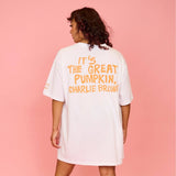Peanuts The Great Pumpkin Charlie Brown t-shirt dress