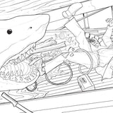 The Official Jaws Coloring Book
