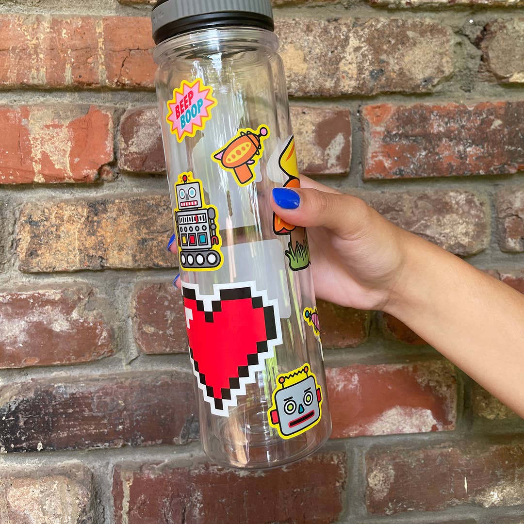 Pixel Heart Sticker