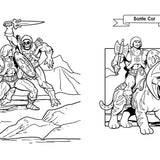 Masters of the Universe: Retro Power! Coloring Book by Mattel