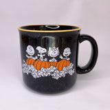 Peanuts Happy Halloween Pumpkin Patch 20z Ceramic Camper Mug