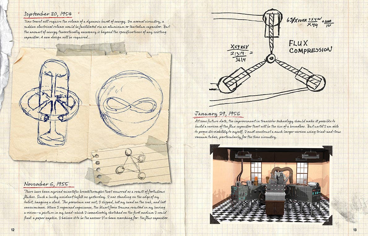 Back to the Future: DeLorean Time Machine Book