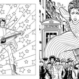 BOWIE: A Michael Allred Coloring Book