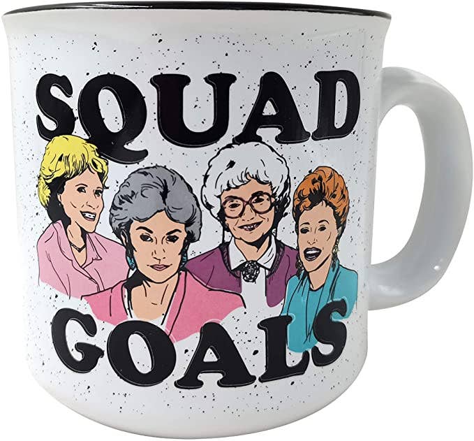 Golden Girls Squad Goals Camper Mug