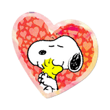Holo Heart Snoopy - Die-Cut Sticker