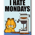 Garfield - Hate Mondays Flat Magnet (2.5" x 3.5") officially licensed Garfield magnet