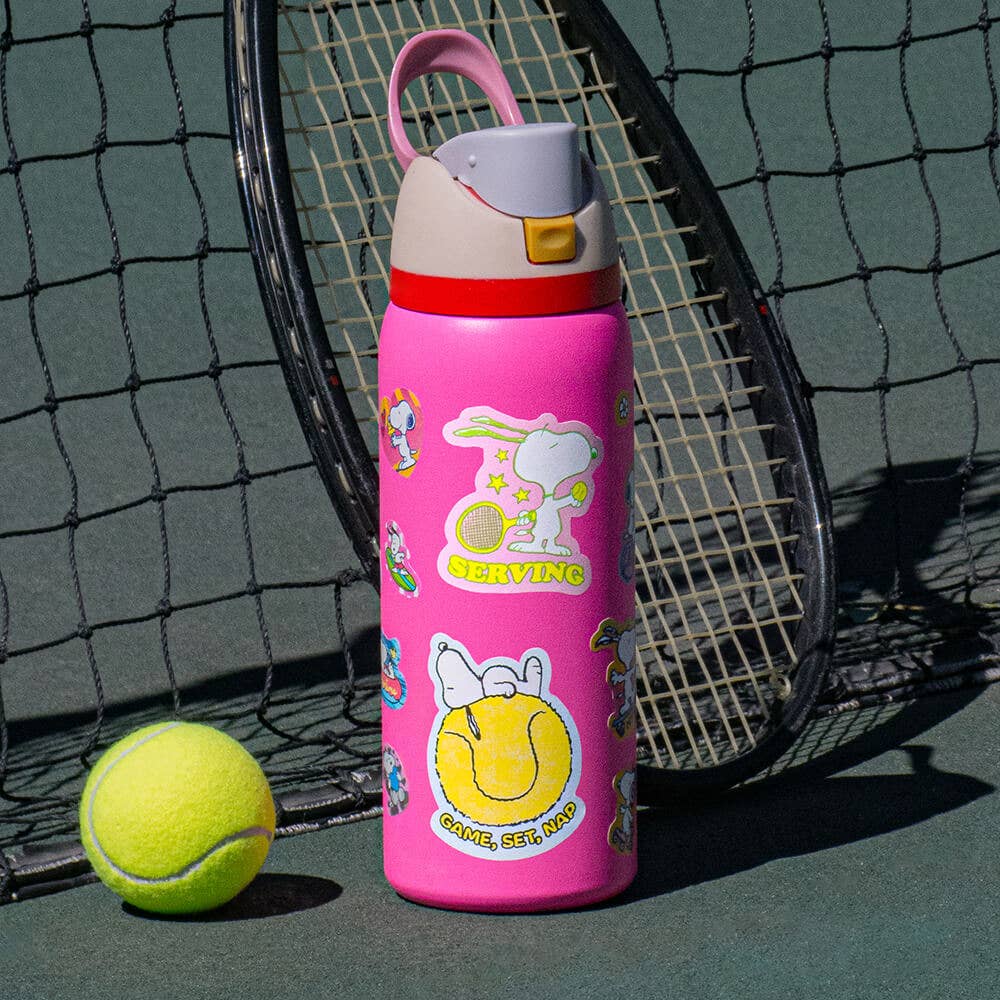 Game, Set, Nap by Peanuts (Tennis) - Die-Cut Sticker