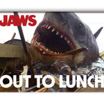 JAWS - Out to Lunch Flat Magnet (2.5" x 3.5") officially licensed Jaws magnet