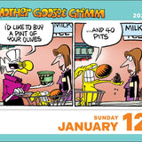 Mother Goose and Grimm 2025 Day-to-Day Calendar by Mike  Peters