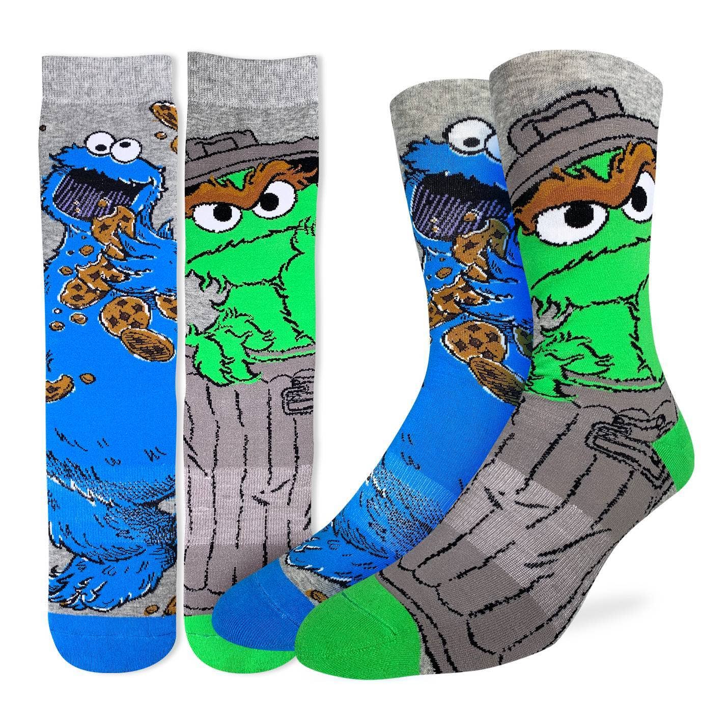 Sesame Street, Oscar and Cookie Monster Socks