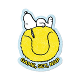 Game, Set, Nap by Peanuts (Tennis) - Die-Cut Sticker