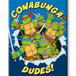 TMNT - Cowabunga Dudes Flat Magnet (2.5" x 3.5") officially licensed Teenage Mutant Ninja Turtles magnet