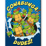TMNT - Cowabunga Dudes Flat Magnet (2.5" x 3.5") officially licensed Teenage Mutant Ninja Turtles magnet