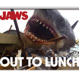 JAWS - Out to Lunch Flat Magnet (2.5" x 3.5") officially licensed Jaws magnet