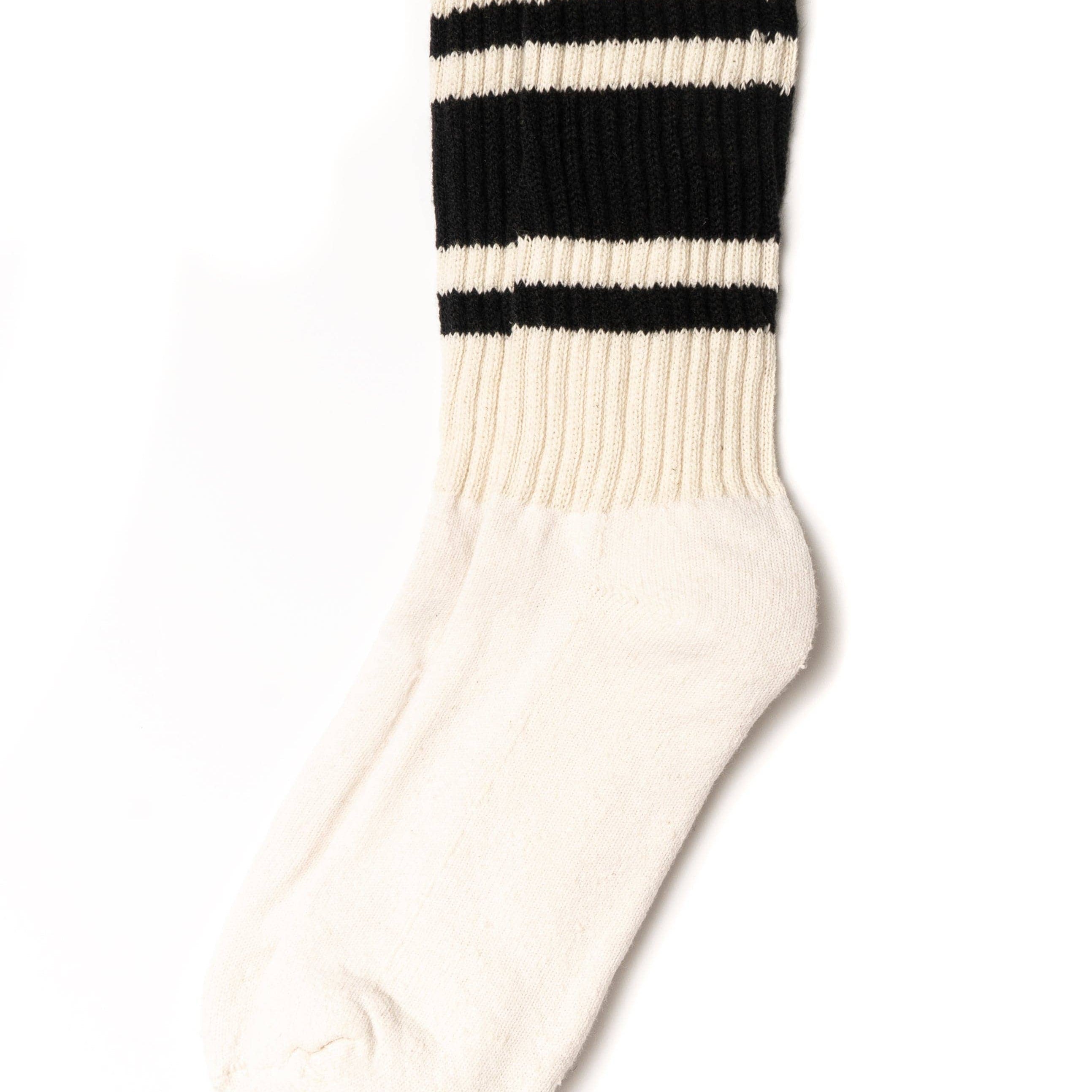 The Mono Stripe Retro Sock