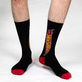 Men's Hot Wheels Logo Socks