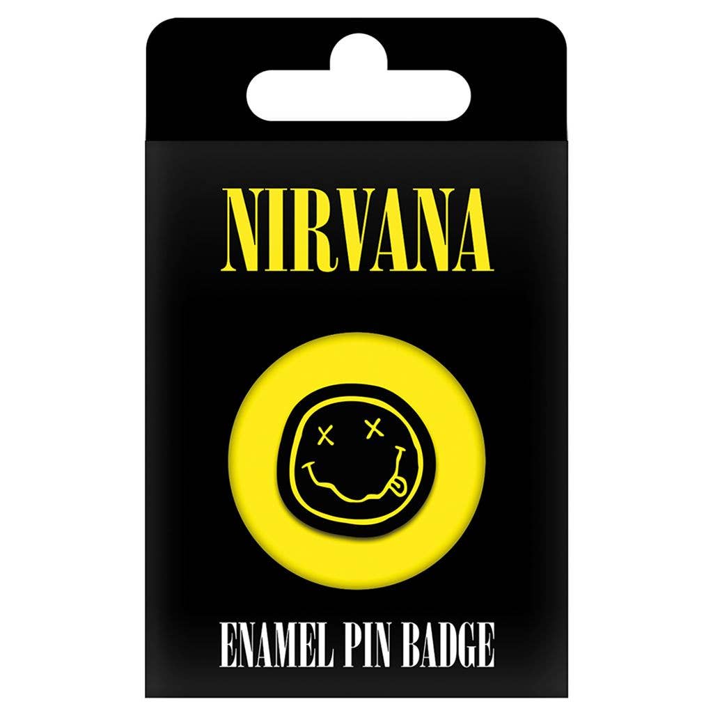Nirvana (Smiley) Enamel Pin