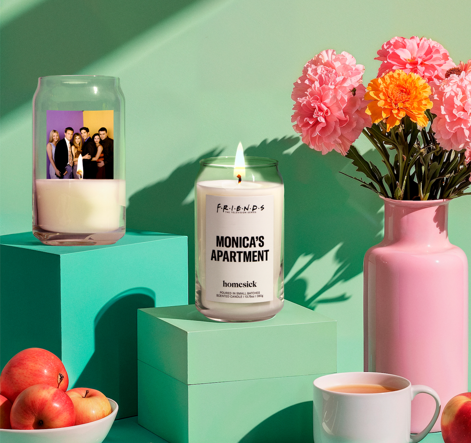 Friends Monica's Apartment Homesick soy candle officially licensed