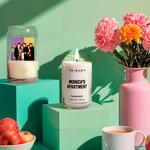 Friends Monica's Apartment Homesick soy candle officially licensed