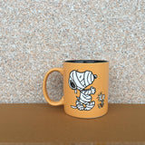 Peanuts Snoopy Woodstock Mummy 20oz Ceramic Mug